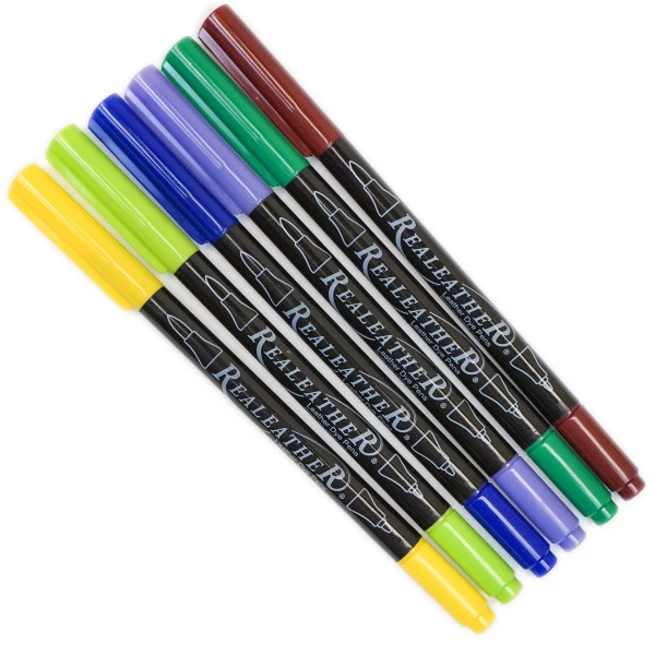 Leather Dye Pen Pack - Landscape 1 Leather Dye Pen Pack - Landscape