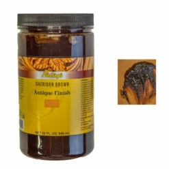 Finish,Ant.PasteSherBrown 32oz
