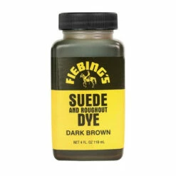 Fiebings Suede Dye - Dark Brown, 4 Oz