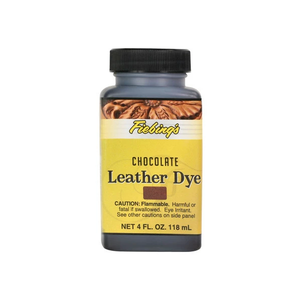 Fiebings Leather Dye - Chocolate, 4 Oz 1 Fiebings Leather Dye - Chocolate, 4 Oz