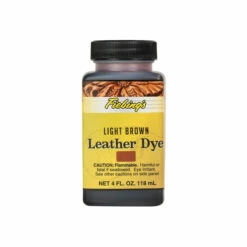 Fiebings Leather Dye - Light Brown, 4 Oz