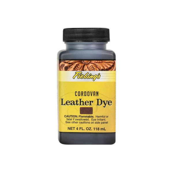 Fiebings Leather Dye - Cordovan, 4 Oz 1 Fiebings Leather Dye - Cordovan, 4 Oz