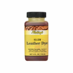 Fiebings Leather Dye - Yellow, 4 Oz
