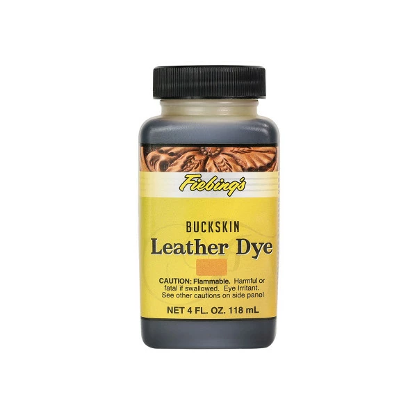 Fiebings Leather Dye - Buckskin, 4 Oz 1 Fiebings Leather Dye - Buckskin, 4 Oz
