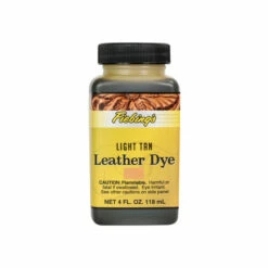 Fiebings Leather Dye - Light Tan, 4 Oz