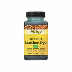 Fiebings Leather Dye - Kelly Green, 4 Oz