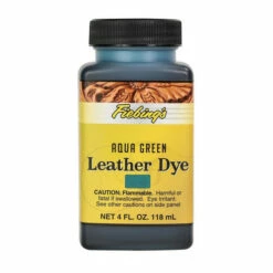 Fiebings Leather Dye - Aqua Green, 4 Oz