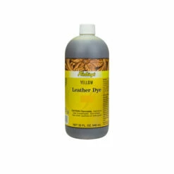 Fiebings Leather Dye - Yellow, 32 Oz