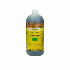 Fiebings Leather Dye - Kelly Green, 32 Oz