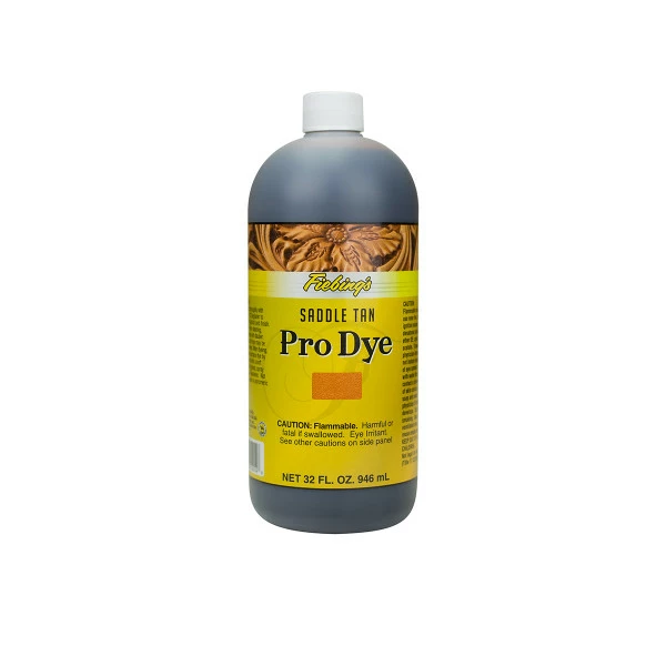 Fiebings Pro Dye - Saddle Tan, 32 Oz 1 Fiebings Pro Dye - Saddle Tan, 32 Oz