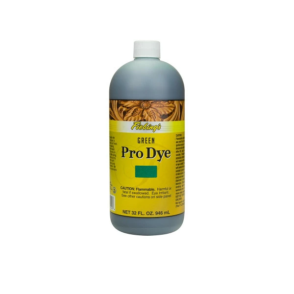 Fiebings Pro Dye - Green, 32 Oz 1 Fiebings Pro Dye - Green, 32 Oz