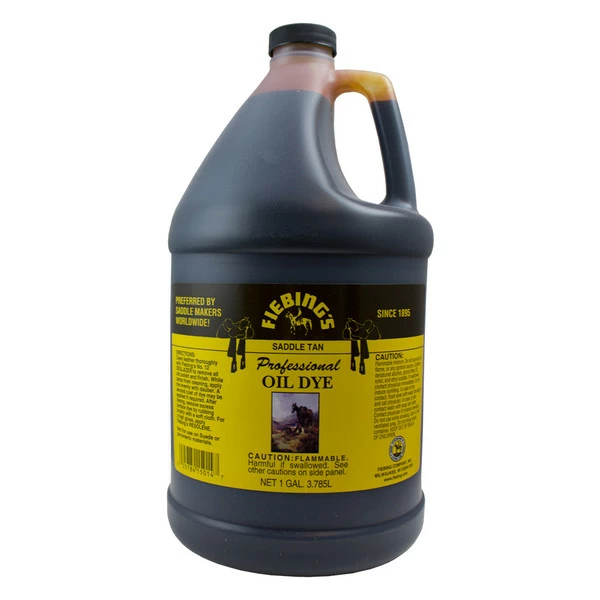 Fiebings Pro Dye - Saddle Tan, Gallon 1 Fiebings Pro Dye - Saddle Tan, Gallon