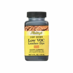 Fiebings Low VOC Leather Dye - Light Brown, 4 Oz
