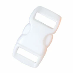 Buckle,Sqz,Contr,3/8",White,ea