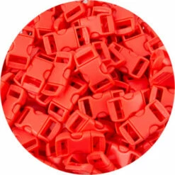 Buckle,Sqz,Contr,3/8,BrtRed,50