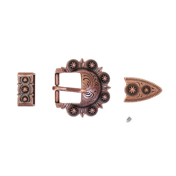 3/4" Berry Buckle Set 2 3/4" Berry Buckle Set - Image 2