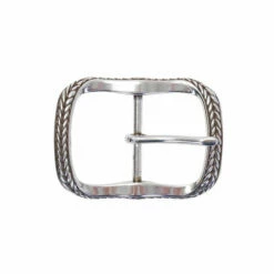 1-1/2โ Roped Edge Center Bar Buckle