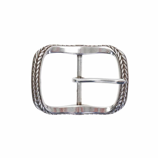 1-1/2” Roped Edge Center Bar Buckle 1 1-1/2” Roped Edge Center Bar Buckle