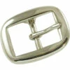 Buckle,CtrBar,Oval,Nickel,1"