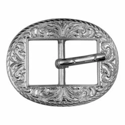 Buckle,Bridle,Engraved,1"