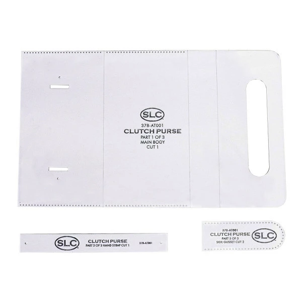 Acrylic Template - Clutch Purse 3 Acrylic Template - Clutch Purse - Image 3