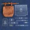 Acrylic Template - Hip Bag