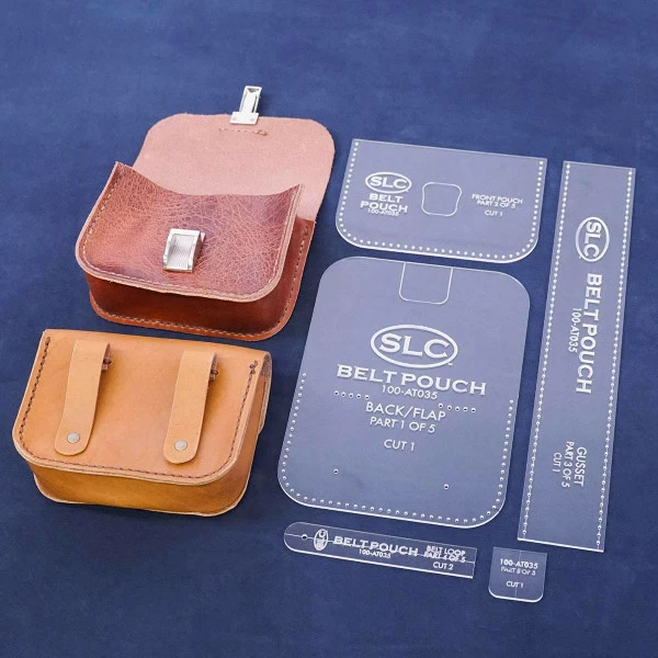 Acrylic Template - Belt Pouch 1 Acrylic Template - Belt Pouch