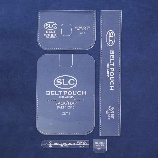 Acrylic Template - Belt Pouch 2 Acrylic Template - Belt Pouch - Image 2