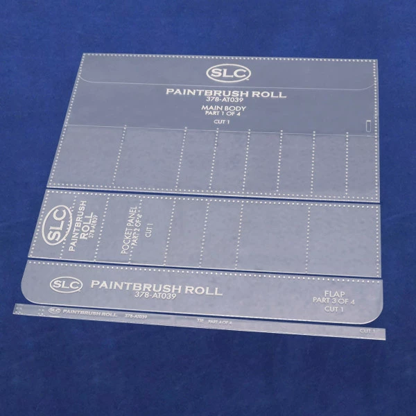 Acrylic Template - Paint Brush Roll 2 Acrylic Template - Paint Brush Roll - Image 2