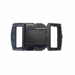Buckle,Sqz,Contr,3/8",Blk,ea
