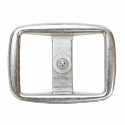 Stainless Steel Oval Conway Buckle - 1" 10 Pk