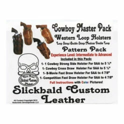 Slickbald Pattern, Holster Cowboy Master Pack