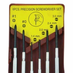 Screwdriver Set,Mini 6 Pc.