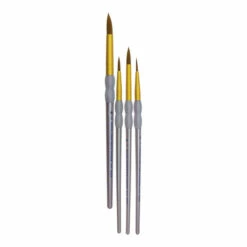 Brush Set,Taklon,Round,4pk