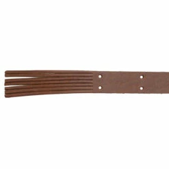 Fringed Leather Wristlet Strap - English Chestnut -Leather Goods Sales Shop 485 30051.SLC .05