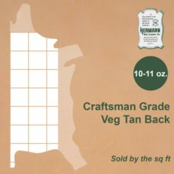 Hermann Oak Craftsman Back 10-11 Oz.