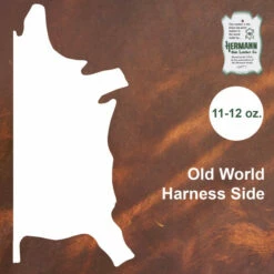 Hermann Oak Old World Harness Side 11-12 Oz.