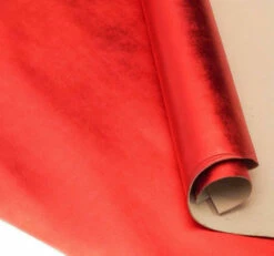 Metallic Cow Side - Red