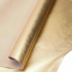 Metallic Cow Side - Gold