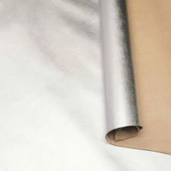 Metallic Cow Side - Silver