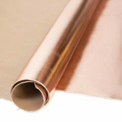 Metallic Cow Side - Rose Gold