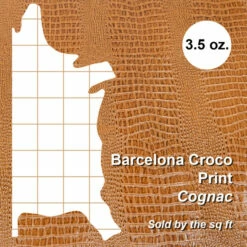 Side,Barcelona,Cognac,Sqf -Leather Goods Sales Shop 57 1264.SLC .4