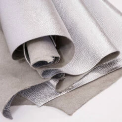 I-Line Upholstery Leather - Silver