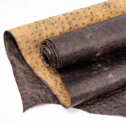 Rustic Ostrich Print - Brown