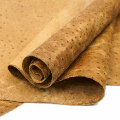 Rustic Ostrich Print - Pecan