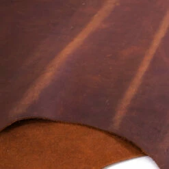 Boot Strap Brown 5-6 Oz. Oil Tan Pre-Cut 6" X 12" -Leather Goods Sales Shop 579 1210.SLC .4