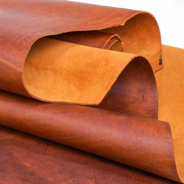 Mesquite Brown 5-6 Oz. Oil Tan Pre-Cut 12" X 24" 2 Mesquite Brown 5-6 Oz. Oil Tan Pre-Cut 12" X 24" - Image 2