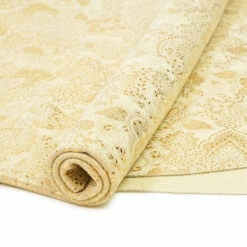 Love Heart Paisley Suede - Gold