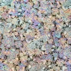 Love Heart Paisley Suede - Water Color -Leather Goods Sales Shop 62 2010.SLC .4