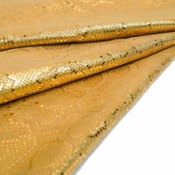 Suede, Elegant Snake - Gold